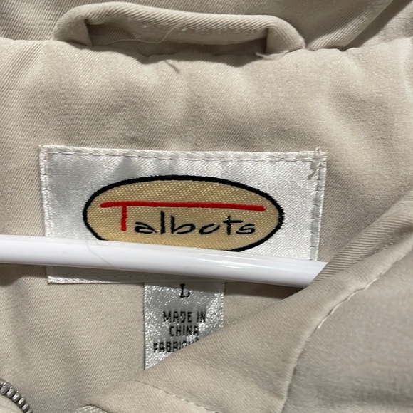 Talbots puffer jacket coat Large.     3 - Picture 3 of 7